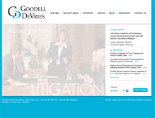 Tablet Screenshot of gdldlaw.com